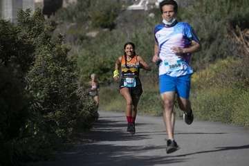 La LPA Trail  se celebró este sábado en la capital grancanaria/Carlos Díaz Recio.